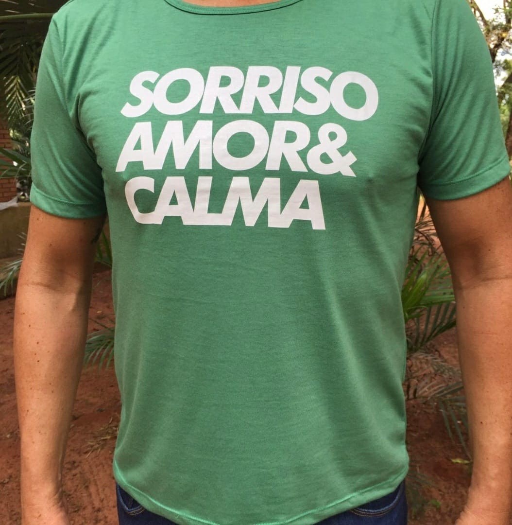 Foto Camiseta T-shirt  verde Instituto Amigos do CoraÃ§Ã£o, Campo Grande, MS